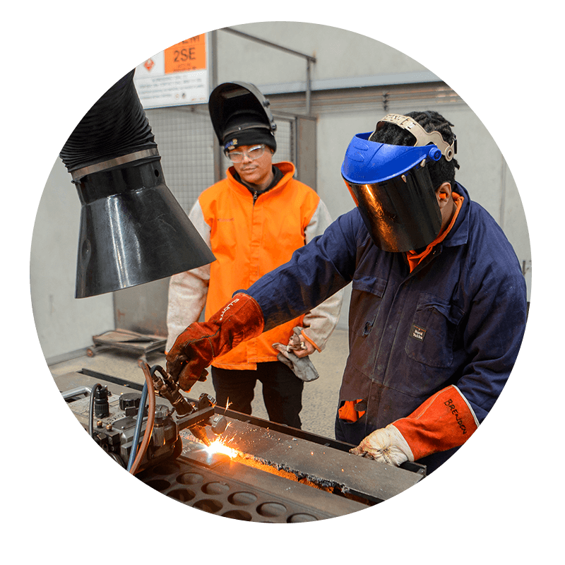 Welding Level 4 PT Course Heading Image